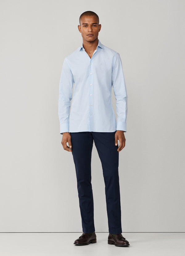 Tailored Fit Hairline Stripe Shirt