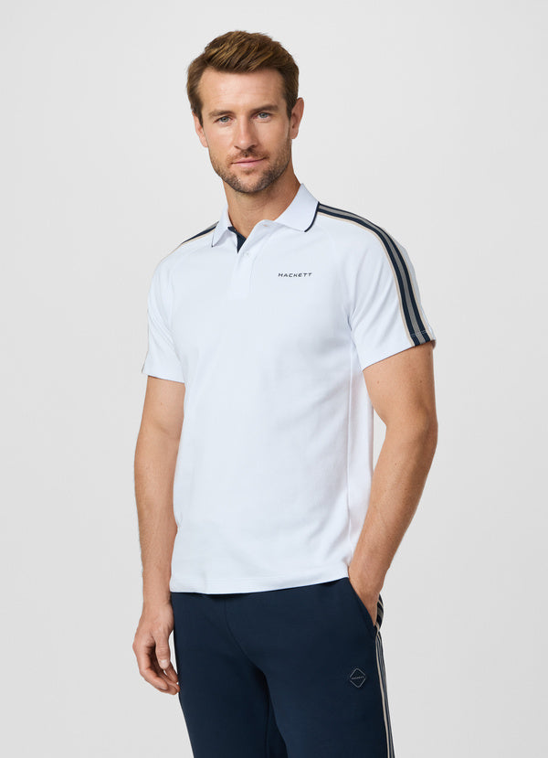 Classic Fit Short Sleeve Tape Polo