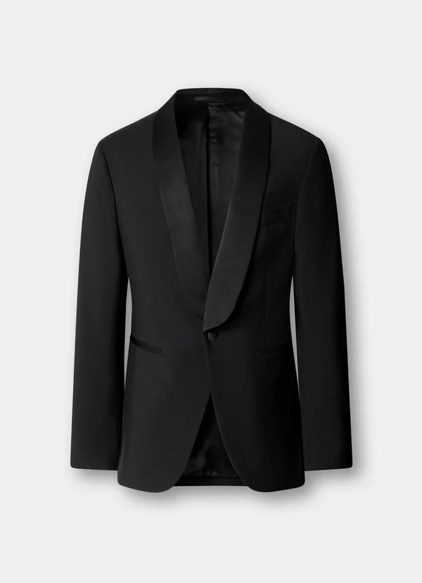 Wool-Mohair Shawl Collar Diner Jacket