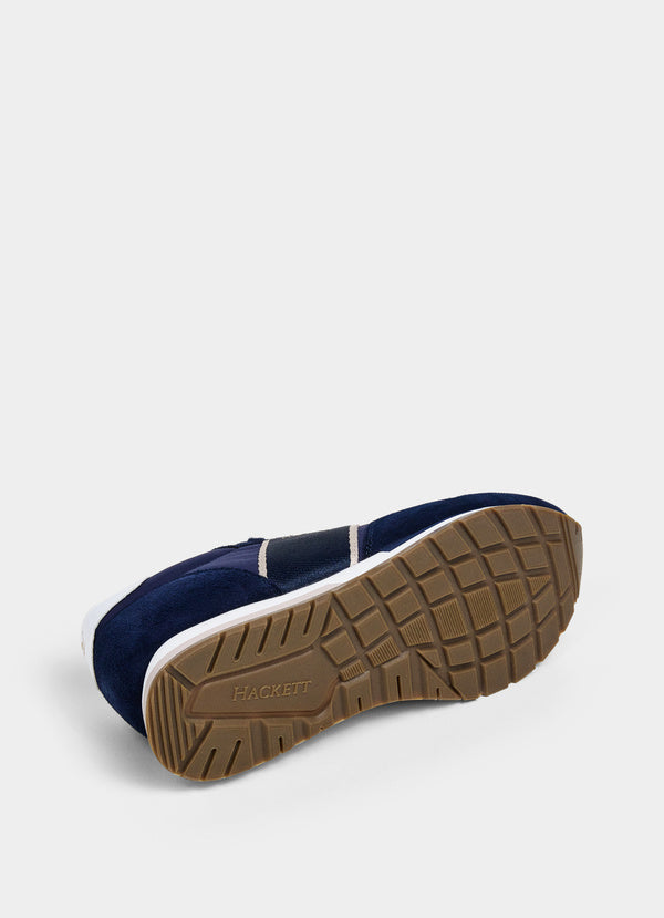 Keston Symbol Leather And Suede Trainers