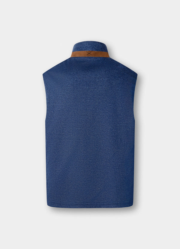Jersey Glencheck Gilet