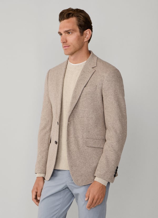Wool 3-In-1 Blazer With Gilet