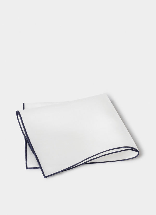 Plain Silk Pocket Square