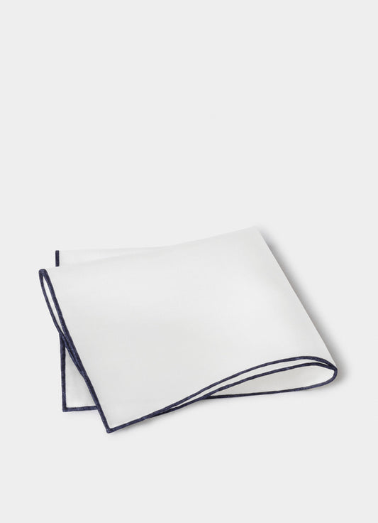 Plain Silk Pocket Square