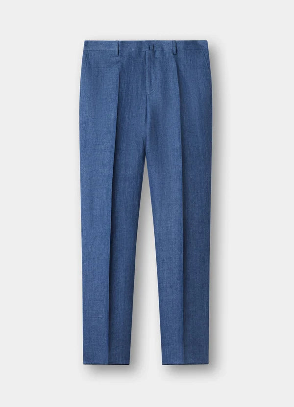 Linen Delave Hopsack Trouser