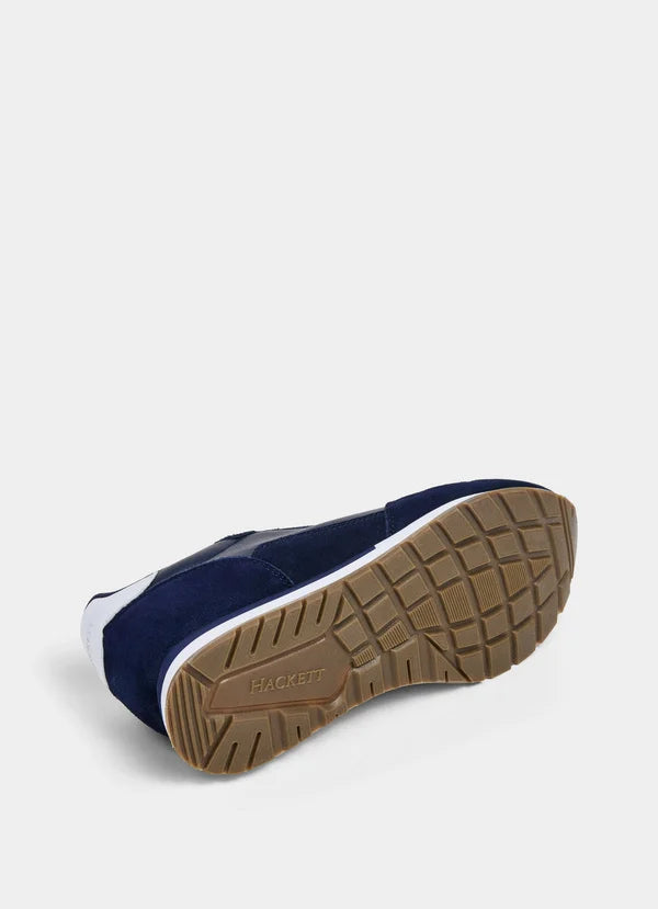 Vector Plain Leather And Suede Trainers