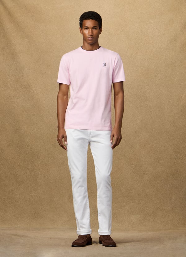 Classic Fit Short Sleeve Number T-Shirt