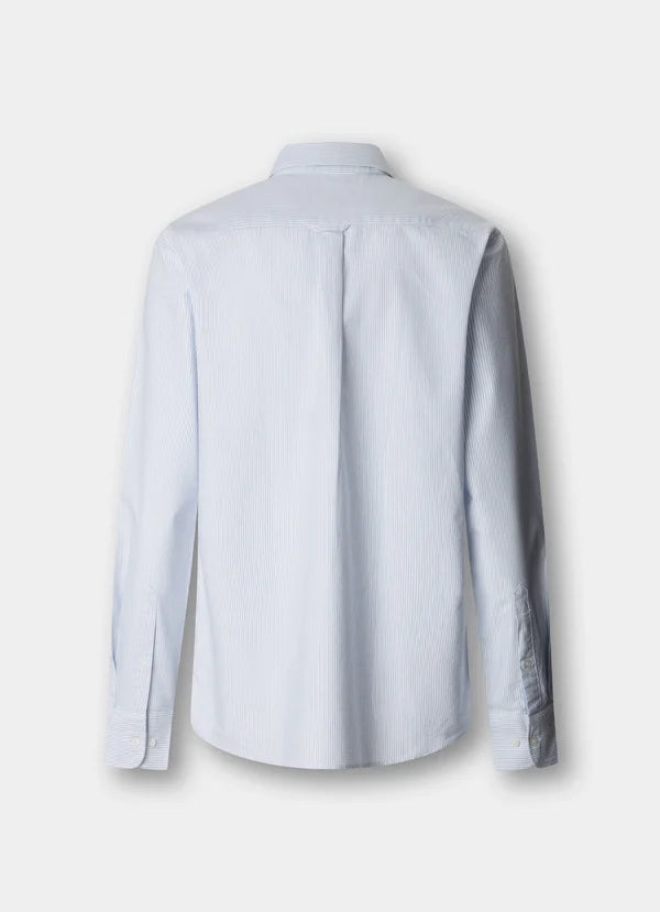 Classic Fit Oxford Ticking Stripe Shirt