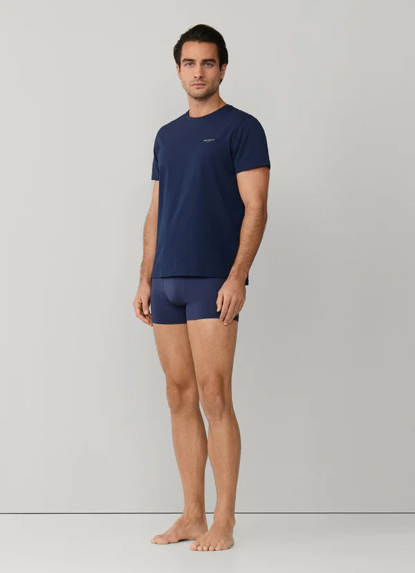 Short Sleeve Printed Logo Lounge T-Shirt