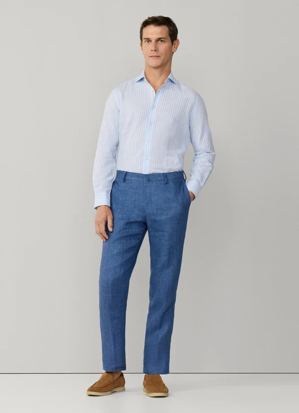 Linen Delave Hopsack Trouser