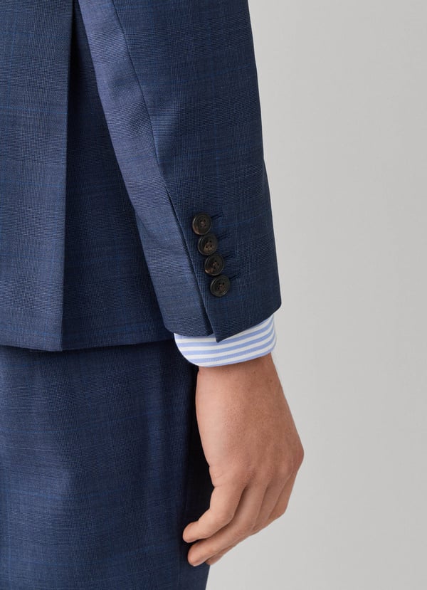 Wool Prince Of Wales Suit