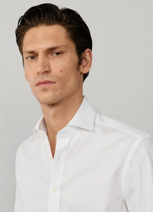 Tailored Fit Formal Pinpoint Shirt
