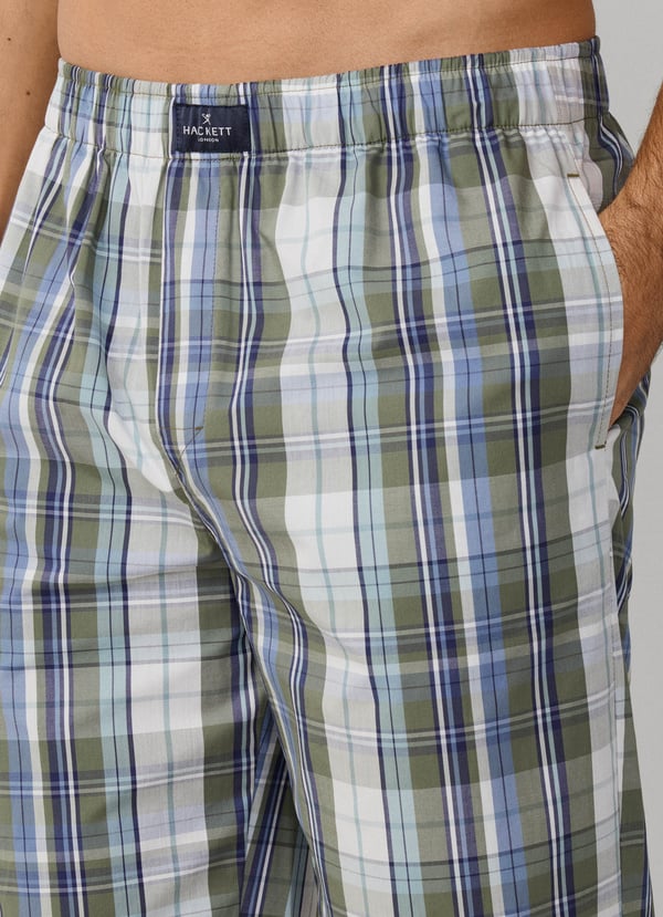 Checked T-Shirt Pyjama Set