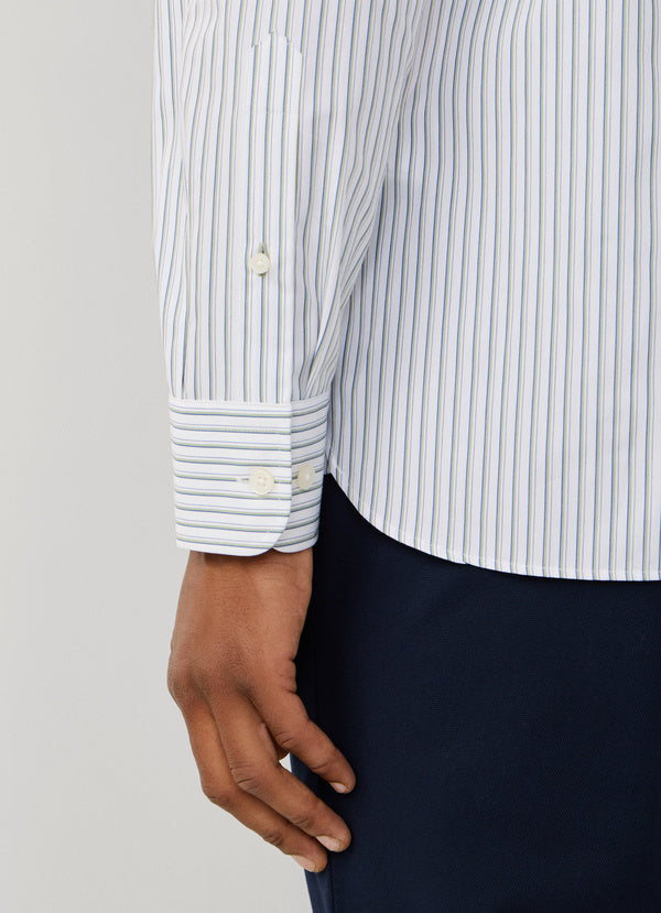 Classic Fit Two Tone Stripe Shirt