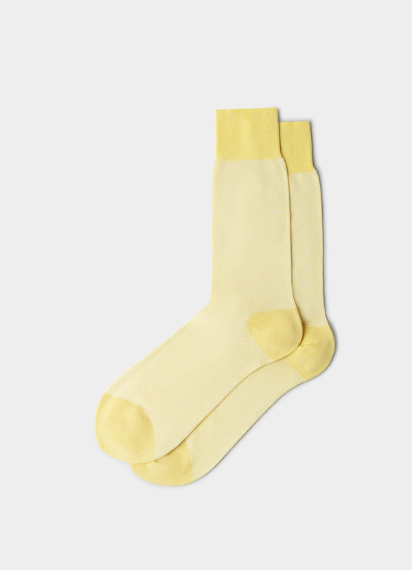 Mercerised Cotton Birdseye Socks