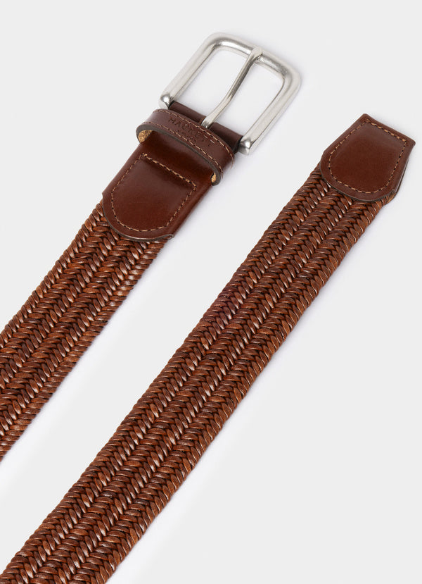 Braided Leather Belt