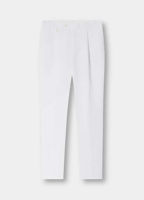 Classic Fit Sanderson Cotton-Linen Chinos