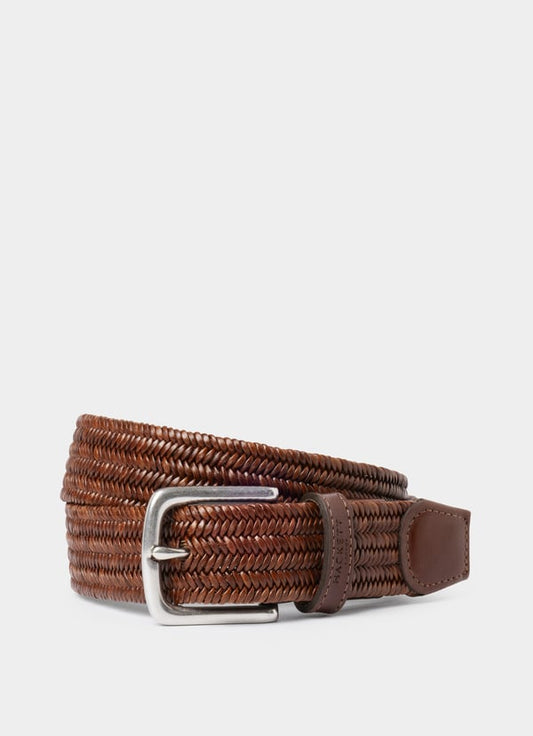 Braided Leather Belt