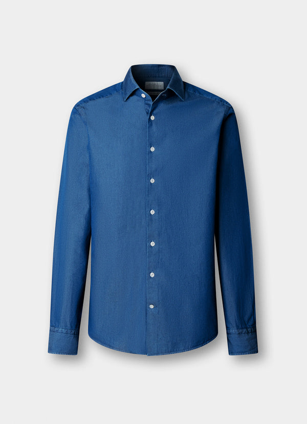 Tailored Fit Denim Shirt