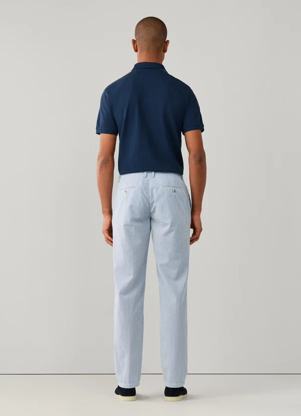 Relaxed Fit Regent Fine Stripe Trouser