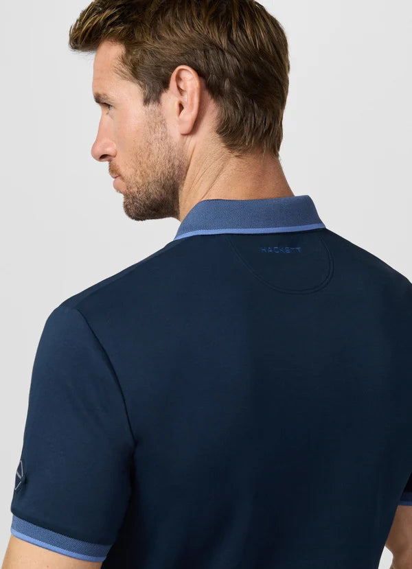 Classic Fit Short Sleeve Quarter Zip Polo