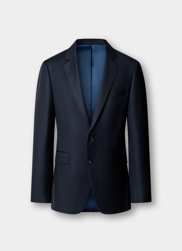Wool Birdseye Suit - Woven In Italy