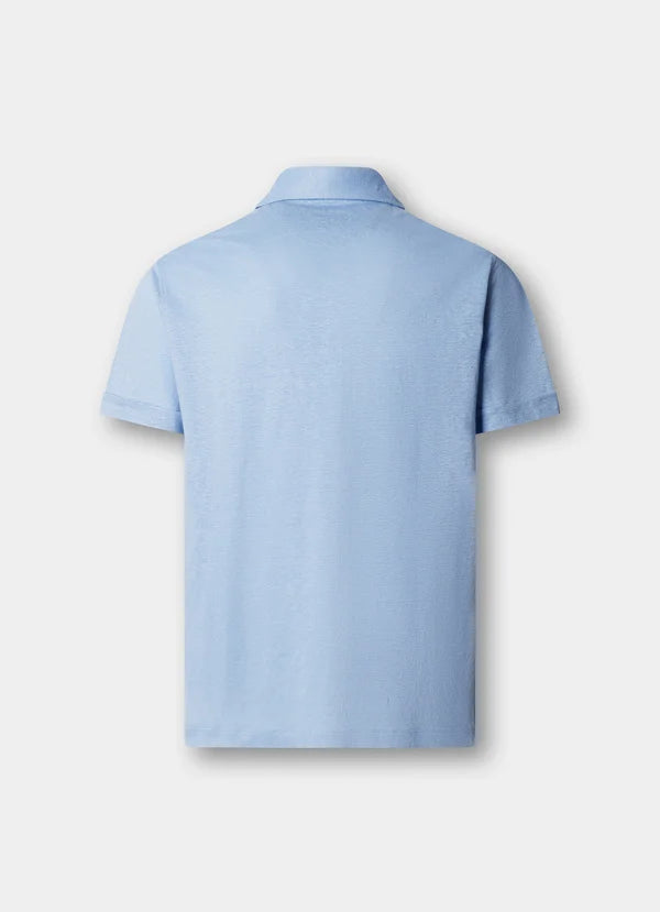 Classic Fit Pure Linen Short Sleeve Polo