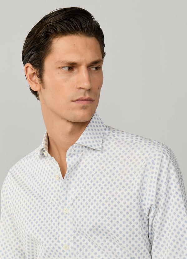 Classic Fit Floral Print Shirt