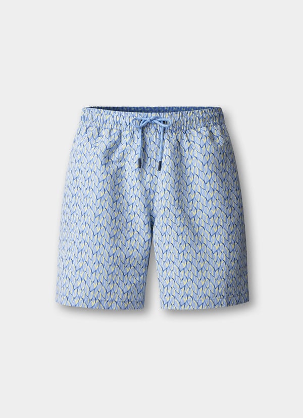 Crystalline Print Swim Trunk
