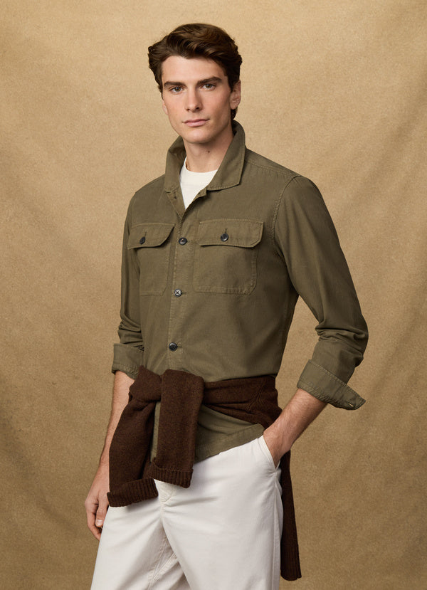 Cotton Twill Overshirt