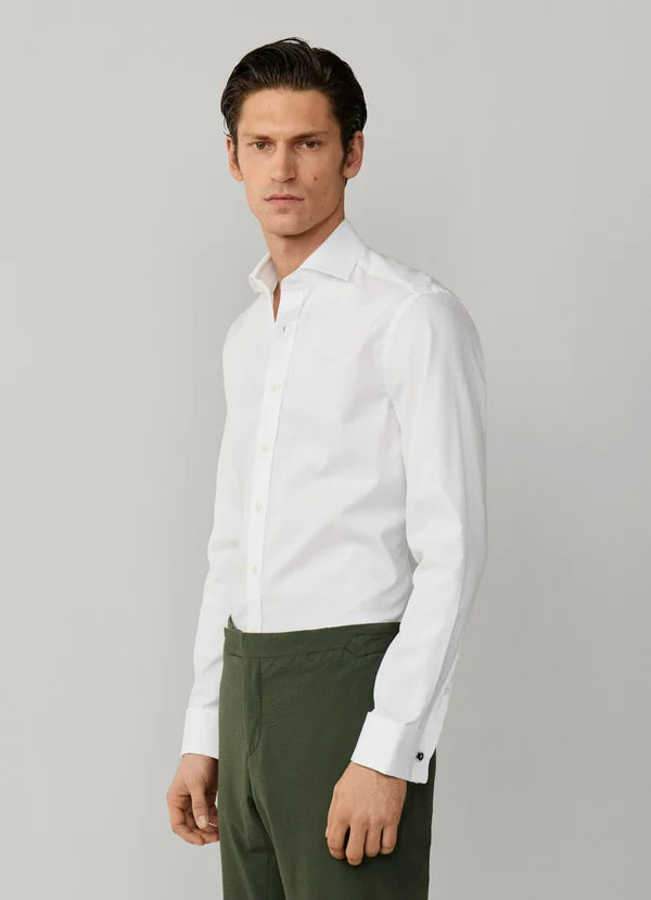 Tailored Fit Formal Pinpoint Shirt