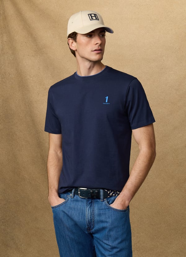Classic Fit Short Sleeve Number T-Shirt