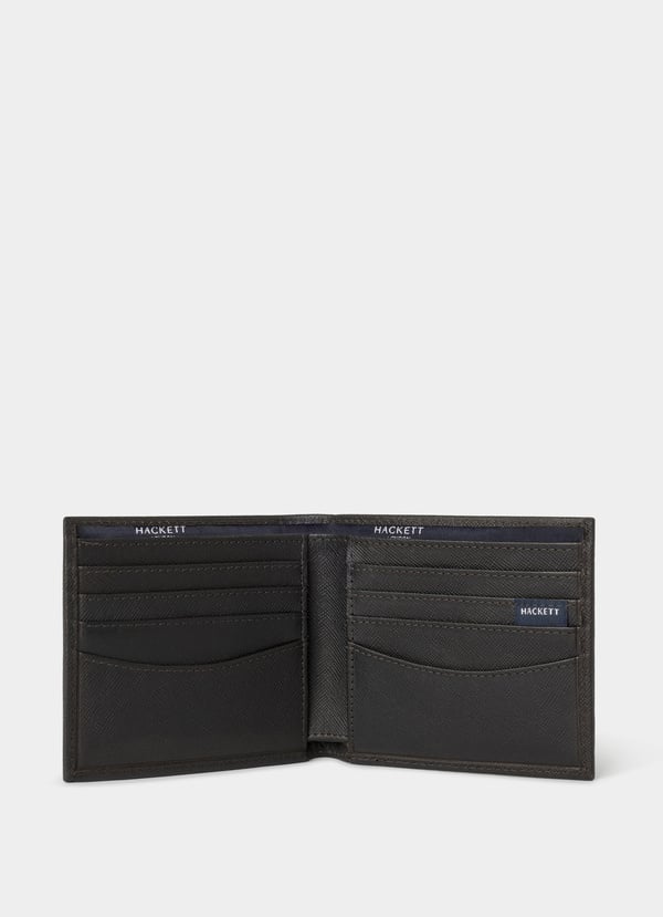 Saffiano Leather Billfold Wallet