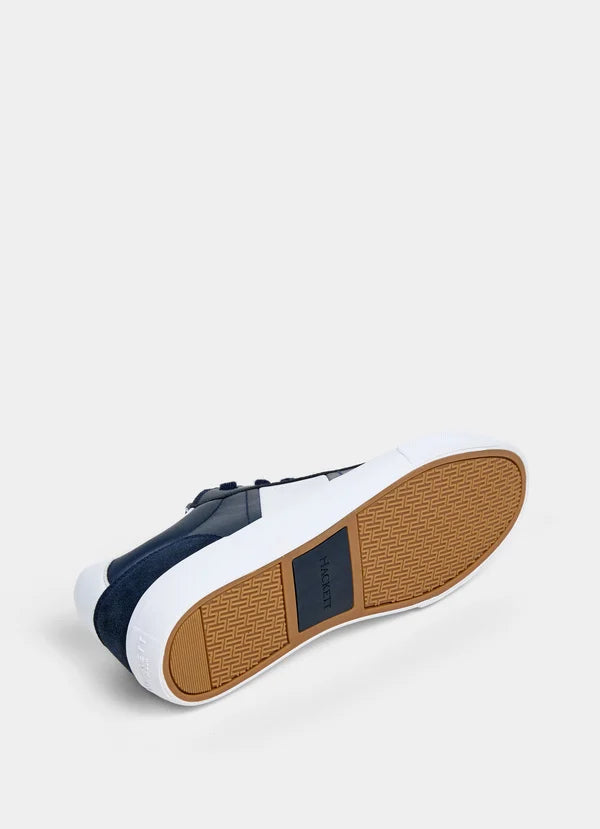 Blake Handle Leather And Suede Trainers