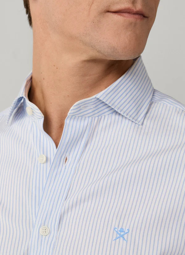 Classic Fit City Stripe Poplin Shirt