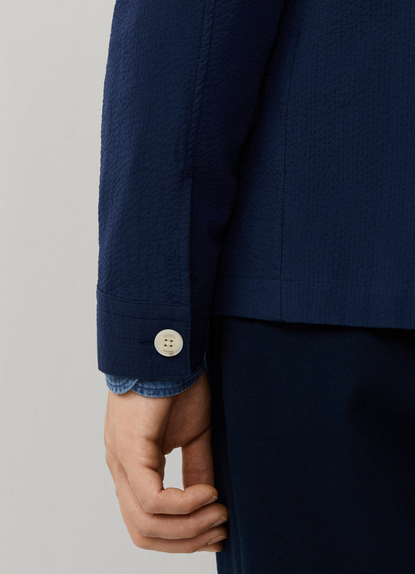 Seersucker Overshirt