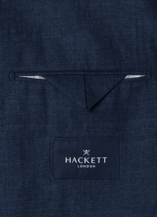 Linen-Cotton Melange Blazer