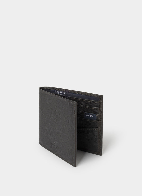 Saffiano Leather Billfold Wallet