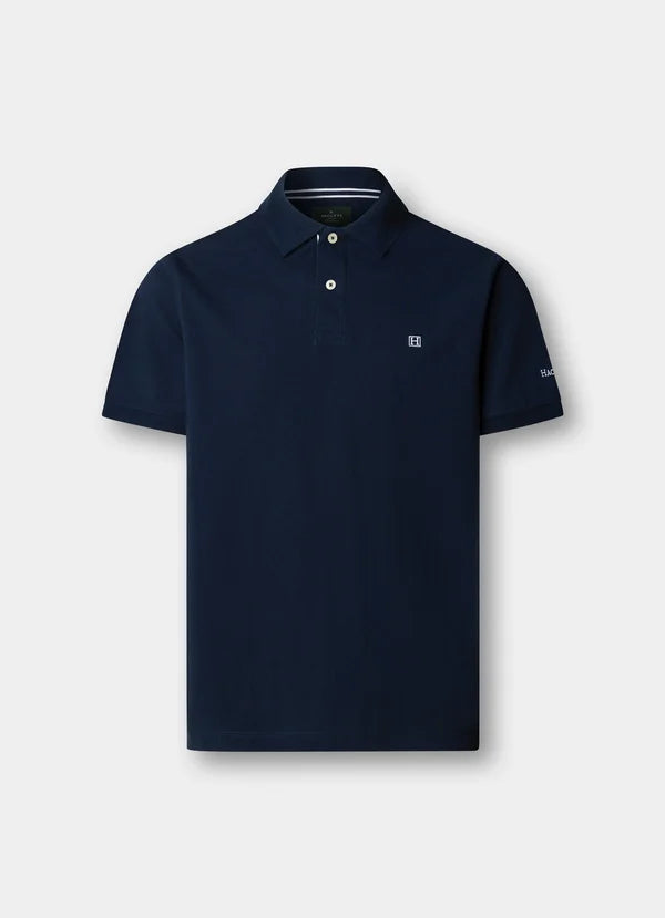 Classic Fit Short Sleeve Striped Trim Polo