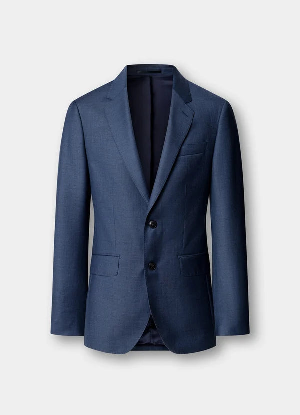Wool Sharkskin Suit - Woven In Italy
