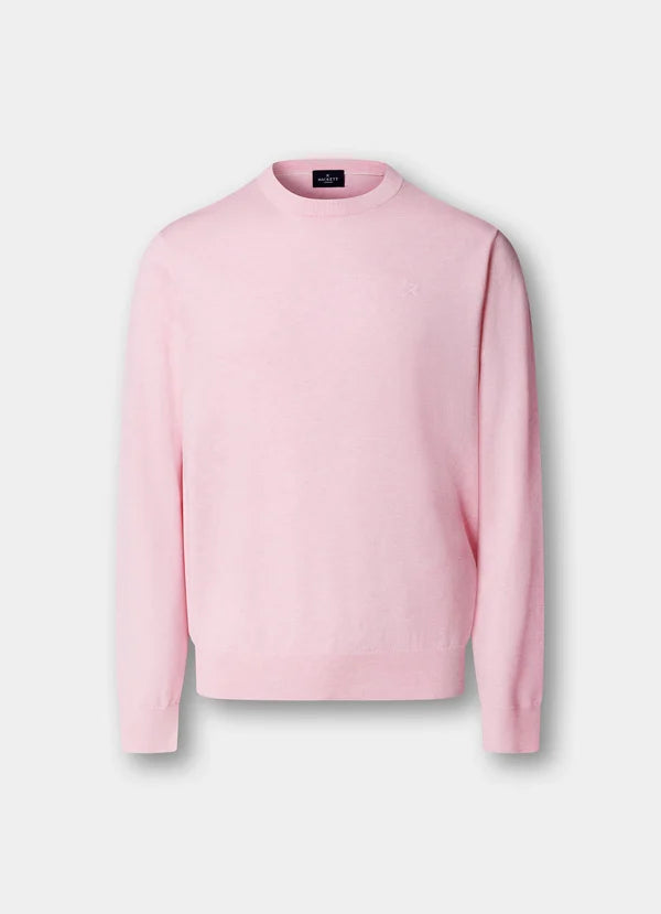 Cotton-Silk Crew-Neck Jumper