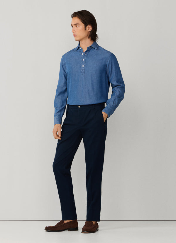 Sloane Tapered Fit Tricotine Trouser