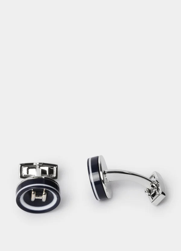 H Button Cufflinks