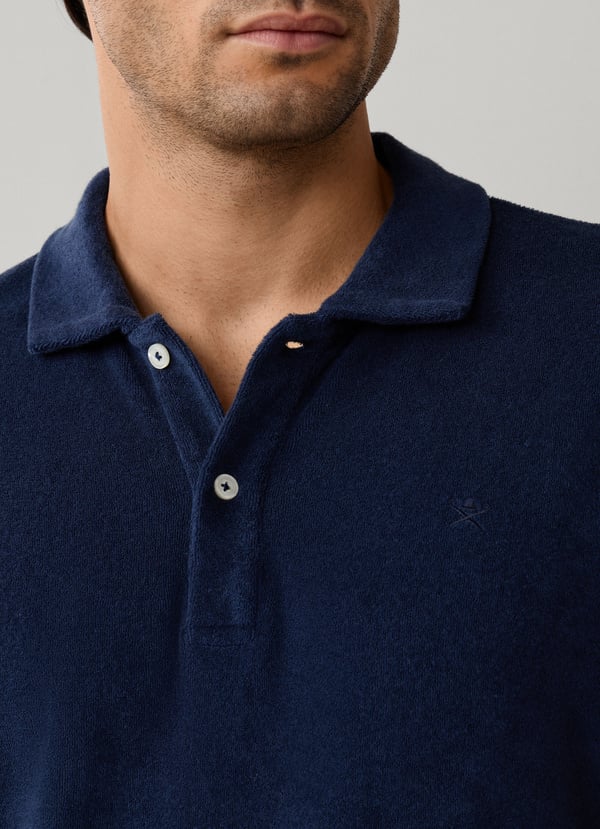 Towelling Short Sleeve Polo