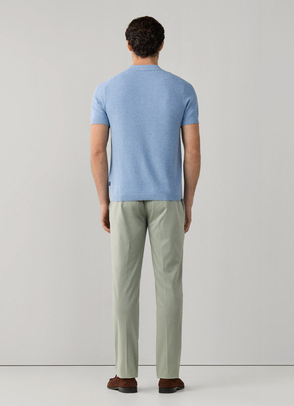 Classic Fit Short Sleeve Knit  Polo
