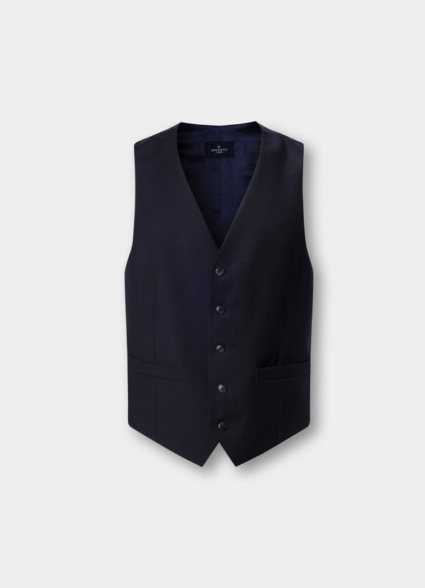 Wool Waistcoat Woven In England