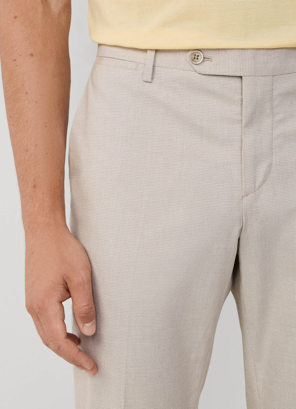 Slim Fit Kensington Stretch Cotton Trousers