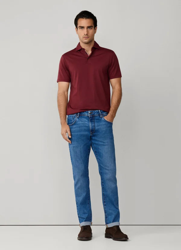 Slim Fit Powerflex Light Wash Denim