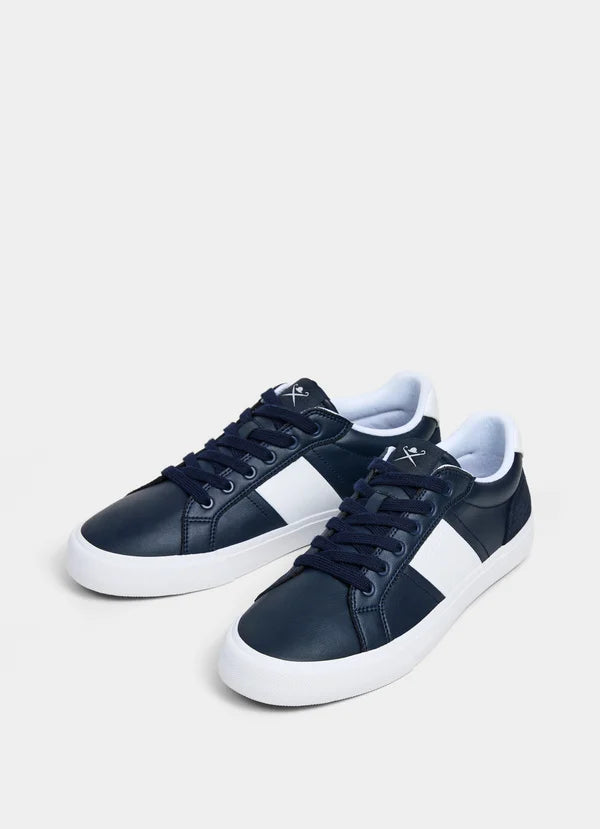 Blake Handle Leather And Suede Trainers
