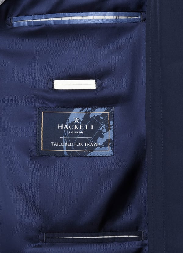 Tropical Wool Travel Blazer With Bib
